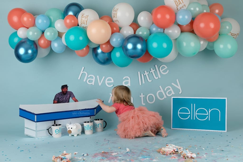 This Baby’s Over-the-Top Cake Smash Is the Ode to Ellen DeGeneres That She Deserves