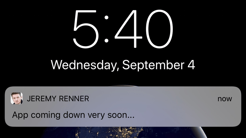 After extreme trolling Jeremy Renner shuts down fan app